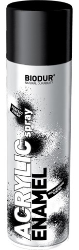 AKRYLOVÝ SPREJ LESK ČIERNY LESK 500ml BIODUR