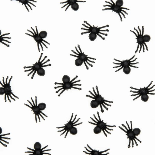 Ozdobné konfety PAVÚCI na Halloween - 50 ks
