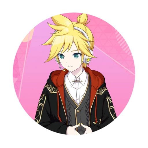Vocaloid Kagamine Len 58 mm špendlík