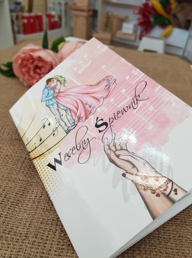 Svadobný spevník, 24 strán A5, farebný, DORUČENIE DO 24 HOD.