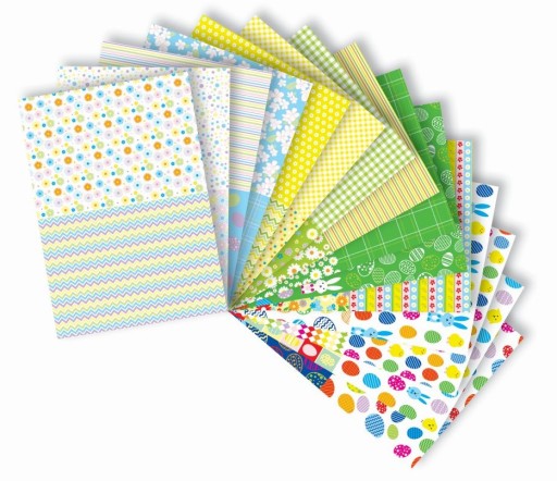 Blok s motívmi JAR, 80g/m2, A4, 15 listov, 30 motívov, Happy Color