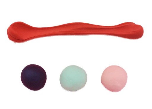 POLYMÉROVÁ PENA SENSORY PLASTICINE 12 KS