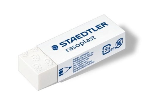 Staedtler guma biela 65 x 23 x 13 mm 1 ks