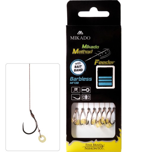 Mikádo Method náväzce Gumička MF13, pletená šnúra 8/0,14