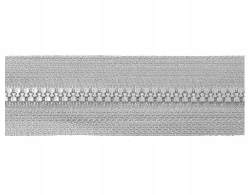 Zips 85 cm CUBICLE. Svetlosivá #5