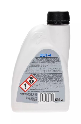 Brzdová kvapalina ORLEN DOT-4 0,5L