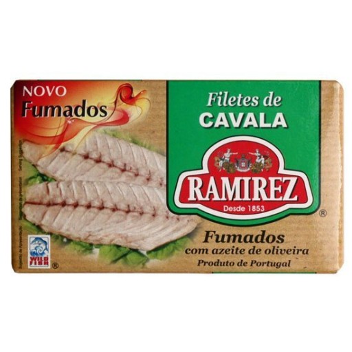 Ramirez filety z údenej makrely na olivovom oleji 120g