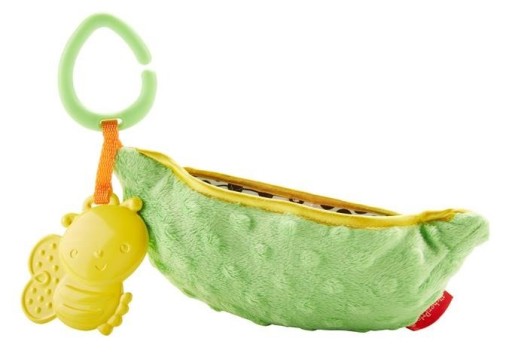 FISHER PRICE DRD79 prívesok na kočík, hryzátko hrášok