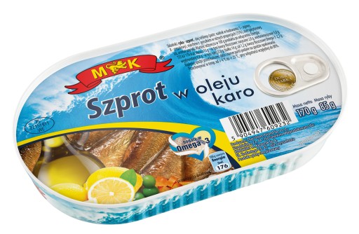Šproty v Karo oleji 170g MK