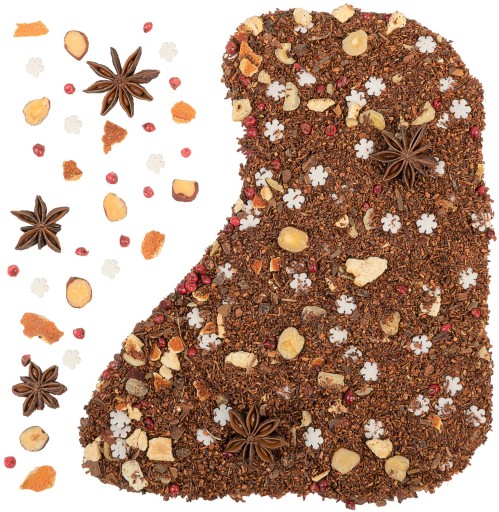 Vianočný čaj rooibos PIKANTNÝ VIANOČNÝ pomaranč škorica 50 g