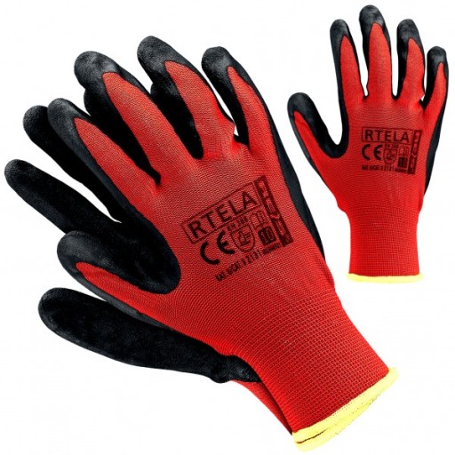Pracovné rukavice LATEX veľkosť 10
