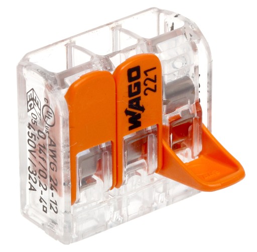 Elektrická kocka KE-221-413/WAGO