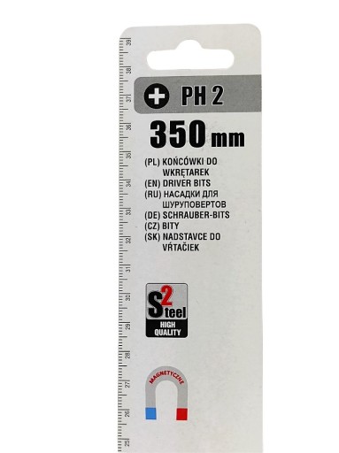 SKRUTKOVACIE HROTY PH-2 BITS Wkręt-met 350 mm