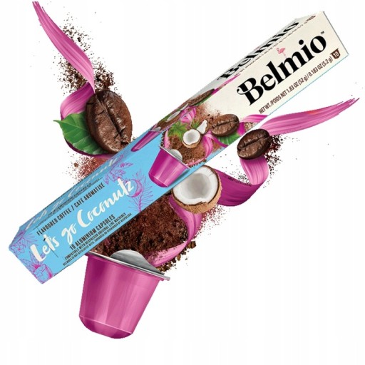 Belmio Coconut/Kokosové kapsuly pre Nespresso 10