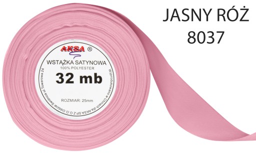SATÉNOVÁ STUHA 25MM 32M FARBY SATÉNOVÁ STUHA