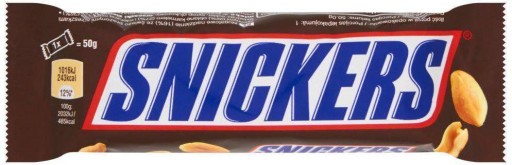 Tyčinka s karamelom a orieškami Snickers 50g x 5 ks