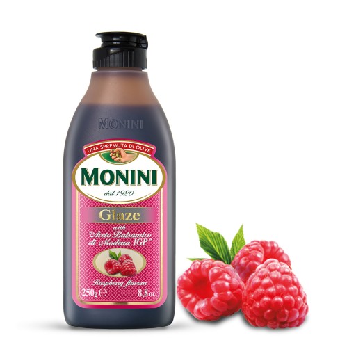 MONINI Balzamikový octový krém s malinami 250ml