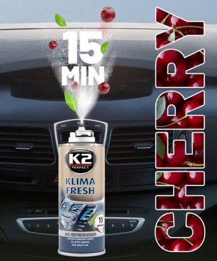 K2 KLIMA FRESH ČEREŠŇOVÝ OSVIEŽOVAČ KLIMATIZÁCIE