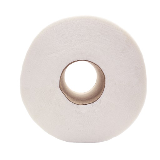 Toaletný papier Jumbo Jambo biely 100% celulóza, 2 vrstvy, 1 rolka