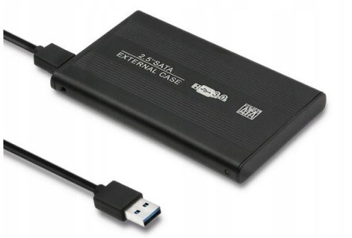 2,5'' DISK PUZDRO SATA USB 3.0 HDD ČIERNA
