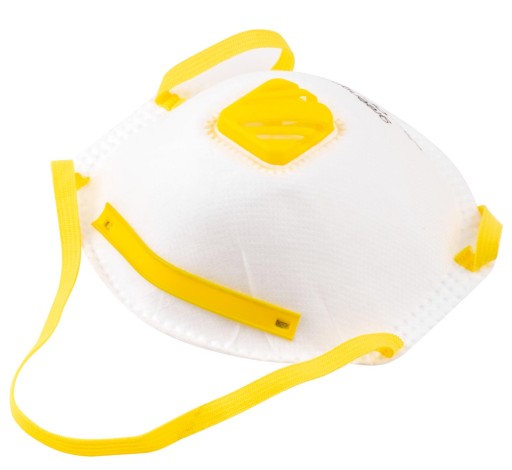 Protiprachová maska s ventilom FFP1 1 ks. C0012