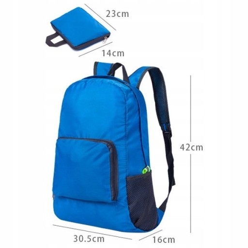 SKLADACÍ TURISTICKÝ BATOH NA CESTOVNÉ VÝLETY