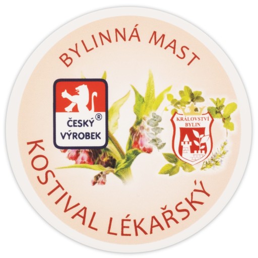 Kostihojová masť na bolesť svalov, rany, popáleniny, bylinky 150 ml Putorius