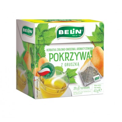 BELINSKÝ ŽIHĽAVOVÝ ČAJ S HRUŠKOU 20 pyramíd
