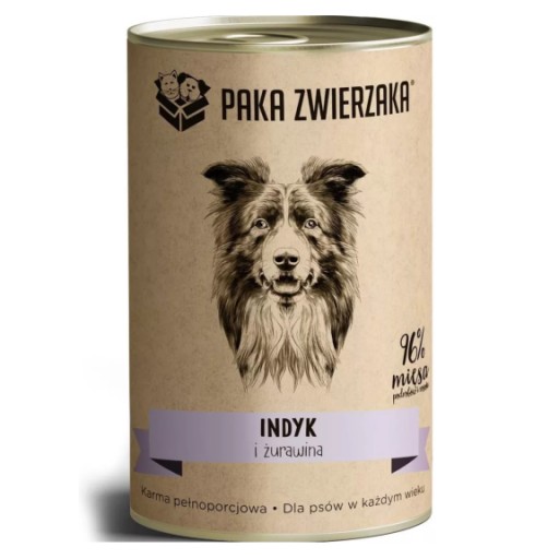 Pet Box Turkey Mokré krmivo pre psov 400g