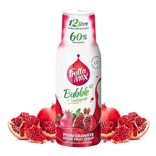 FruttaMax Granát sirupový koncentrát pre Sodastream 500 ml na 12 litrov