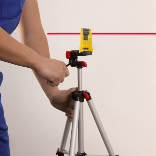 LASEROVÁ HLADINA S MERANÍM 250 cm LED LASER