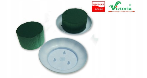 FLORISTIKOVÝ VALEC Z HUBKY na PODPORE 12,5 cm