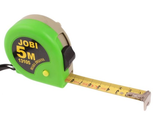JOBI ROLLING MEASURE 5M x 19MM MERACIA PÁSKA MERACIA PÁSKA