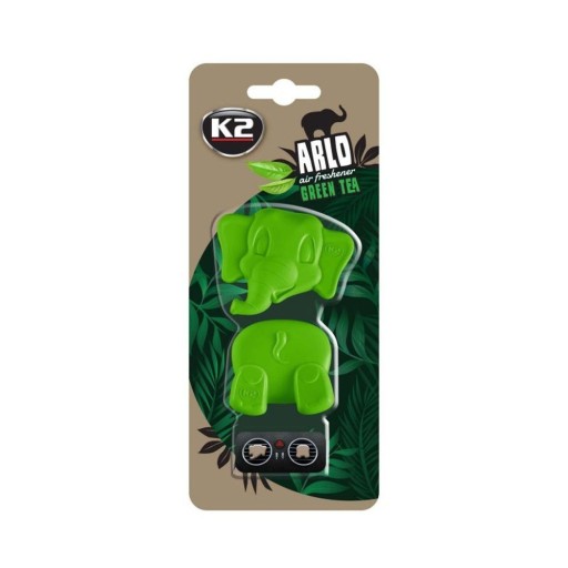 K2 ARLO GREEN TEA - vôňa do auta ELEPHANT