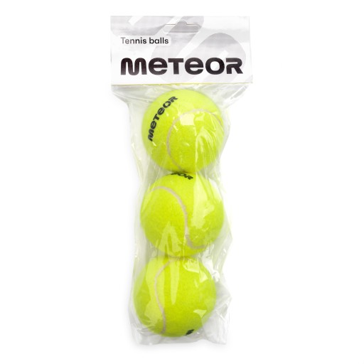 Tenisové loptičky Meteor tenisové loptičky Sada 3 kusov