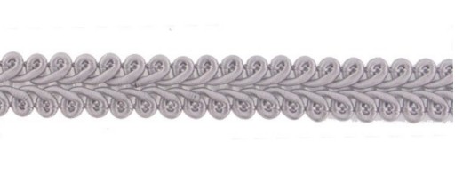 OZDOBNÁ STUHA 9mm STRIEBORNÁ 1m
