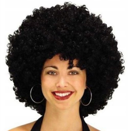 Vlasy s parochňou BLACK AFRO PARTY 70. ROKY 80. ROKY