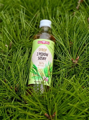 Borovicový výhonkový sirup 56% prírodný extrakt 250 ml Polska Róża