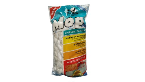 Hlava mopu, hrubý mop z bavlnenej struny W3
