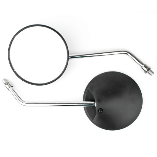 Univerzálne zrkadlá, závit M10, pravé, 2 ks. chopper