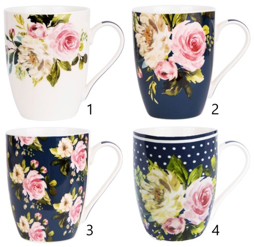 Veroni BETTY hrnček porcelán 340 ml