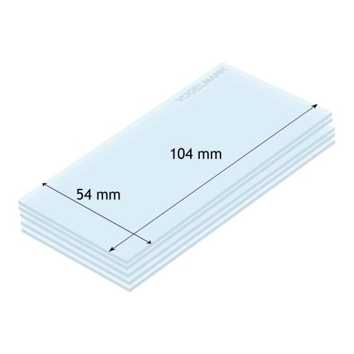Vogelmann Ochranné PVC sklo 54x104mm (5ks)