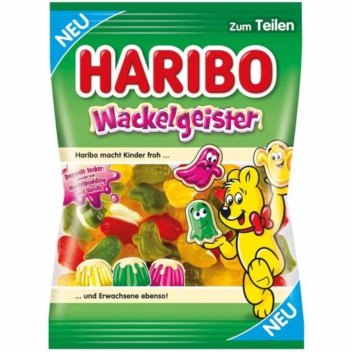 HARIBO ovocné želé destiláty Wackelgeiste German 160G