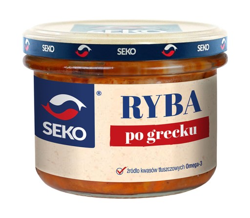 GRÉCKA RYBA STRIEBORNÁ 190g SEKO
