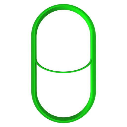 MOLDER Krájač na perník MEDICÍNA Liek ANTIBIOTIKÁ Tableta KAPSULA