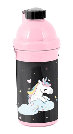 Fľaša na vodu pre deti jednorožec BPA FREE 500ml