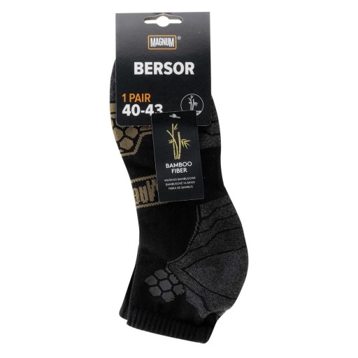PÁNSKE PONOŽKY MAGNUM BERSOR ČIERNA/Sivá/OLIVOVÁ - 40-43