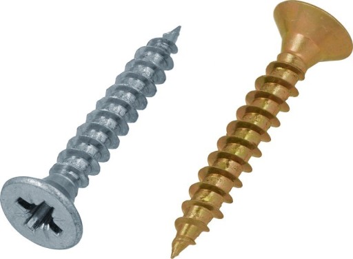 SKRUTY DO TVRENÉHO DREVA 4x16 mm skrutky kalené POZINKOVANÉ 250 ks.