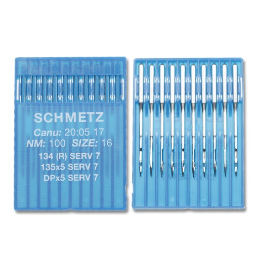 Schmetz strojové ihly 135x5 100 SERV 7 10 ks