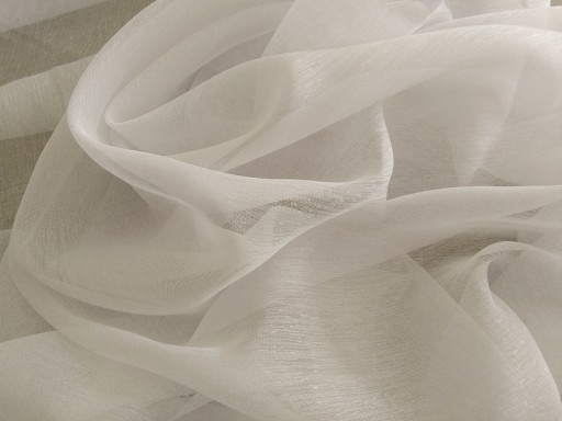 French Voile Sable White Fabric Curtain materiál na závesy do obývačky